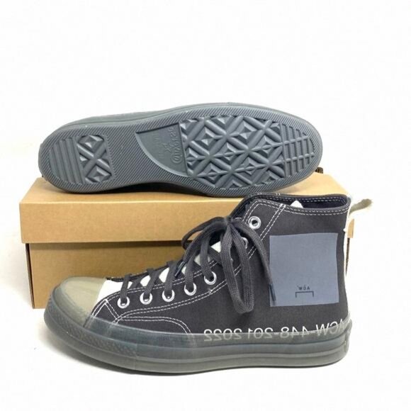 Converse Chuck 70 For Women Shoe High Top Sneakers A02277C Canvas Gray Skate - Picture 6 of 10